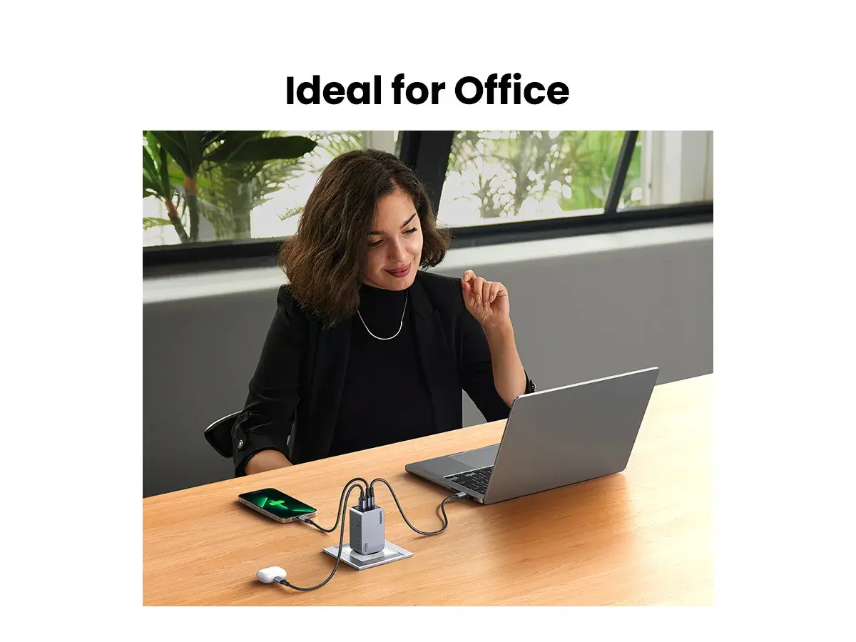 UGREEN Nexode Pro 100W GaN Charger 3-Port PD Fast Charger MacBook iPhone iPad Laptop USB-C Wall Charger Desktop (EU Pins) 25874 - Image 10