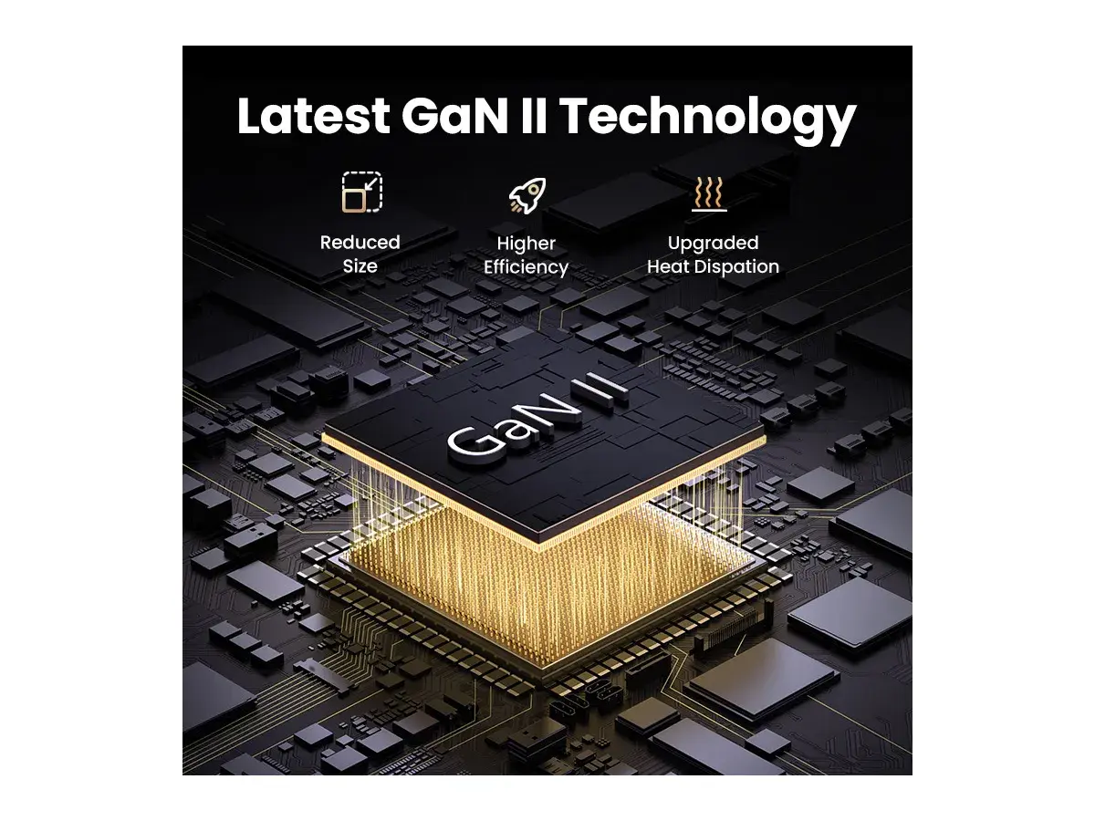 UGREEN Nexode Pro 160W GaN Charger 4-Port Desktop Station 3 USB-C 1 USB-A with Cable MacBook Pro iPhone 15 iPad 25877 - Image 8