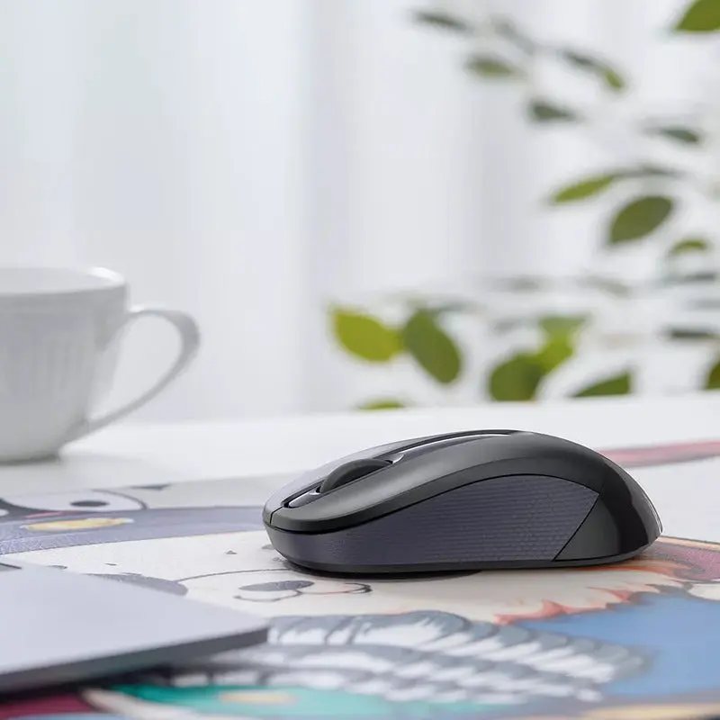 UGREEN 2.4G Silent Wireless Optical Mouse Metal Scroll USB Receiver 2400 DPI PC Laptop Computer Chromebook MacBook (90371) - Image 5