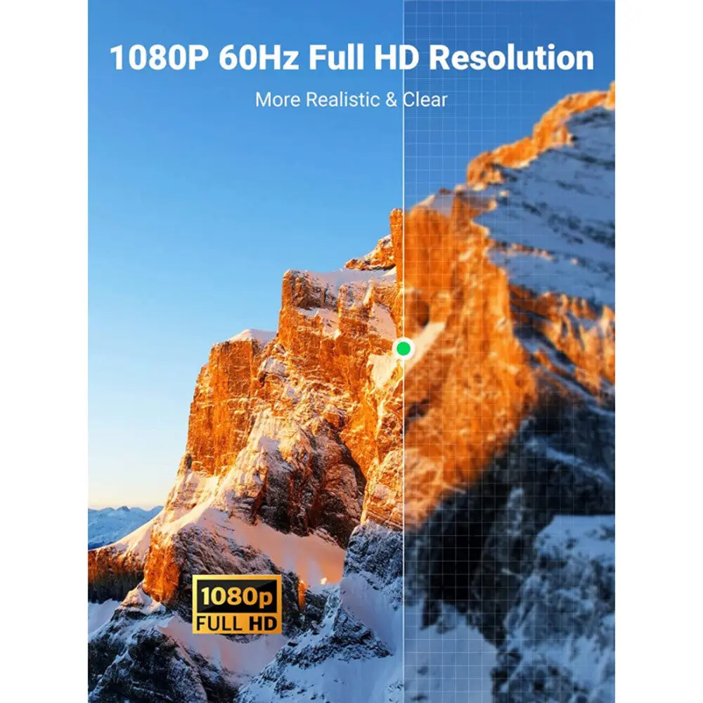 UGREEN  2M HDMI to DVI Cable Bi-Directional DVI-D 24+1 1080P Full HD Monitor Projector Graphics Card (10135) - Image 5