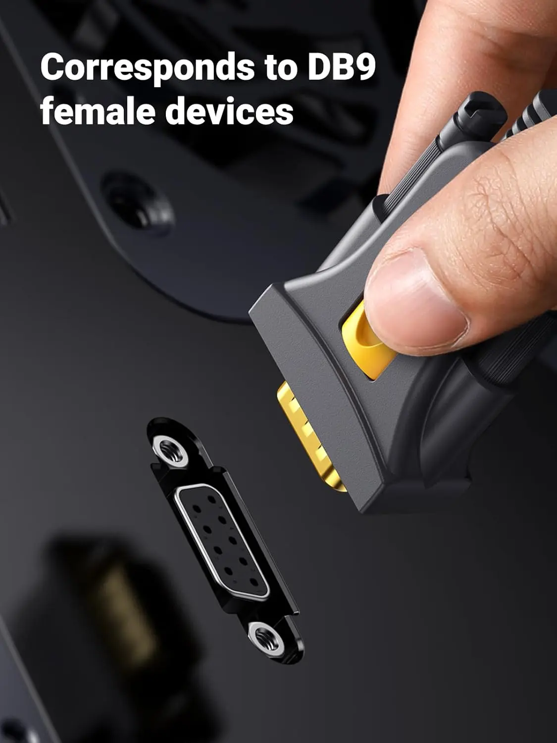 UGREEN USB to RS232 Adapter Cable 2M PL2303 Chipset DB9 Male Serial Converter PC Laptop Router CNC GPS (20222) - Image 7