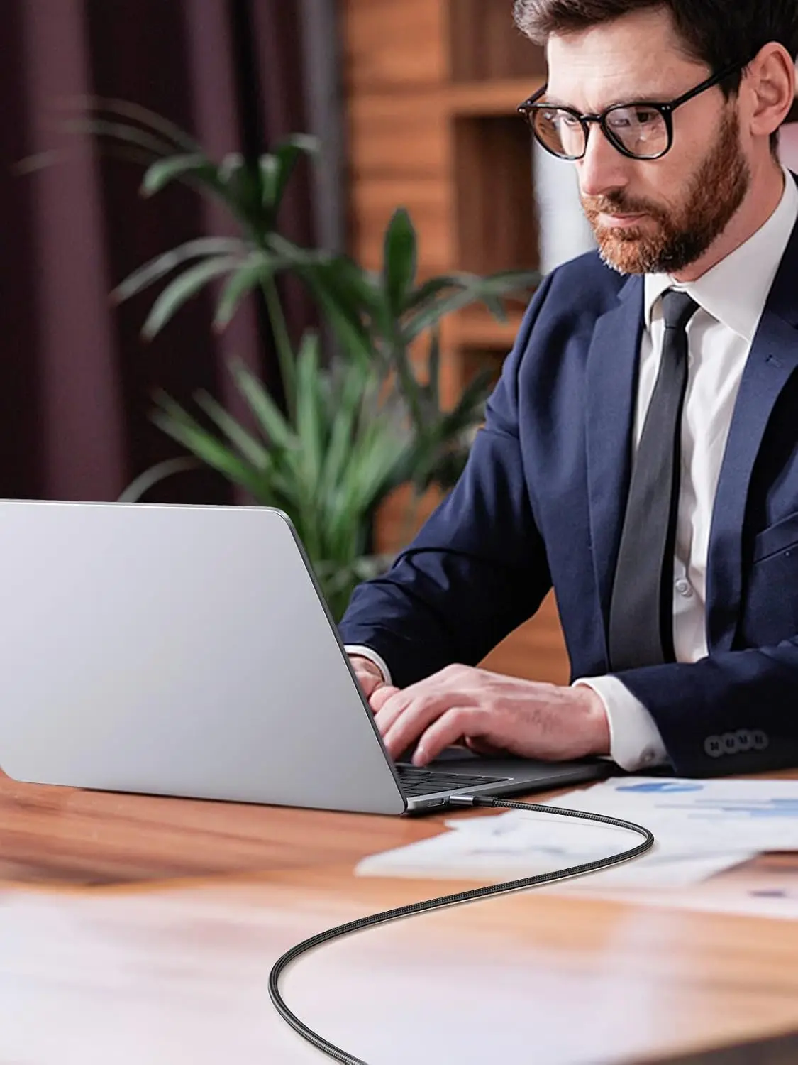 UGREEN USB C to USB C Cable 2M 100W Power Delivery Fast Charging USB 2.0 Type-C MacBook iPad Samsung Galaxy Pixel (70429) - Image 6