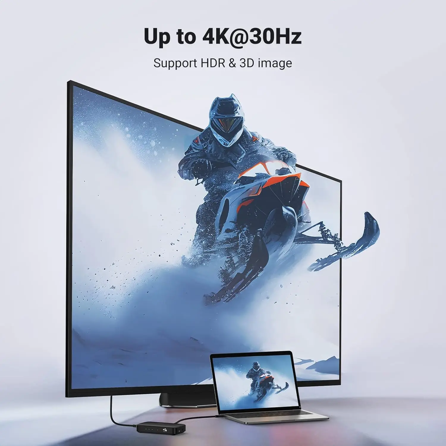 UGREEN 3 In 1 Out HDMI Switch Splitter IR Remote 4K@30Hz 3D 1080P Nintendo Switch PS4 Xbox One Apple TV Fire Stick Blu-Ray 80125 - Image 4