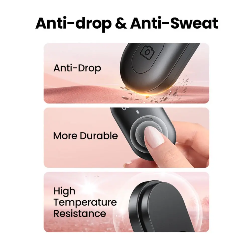 UGREEN Bluetooth Selfie Remote Controller Wireless Camera Shutter Release iPhone Android iPad Camera Apps Easy Pairing Long Range 90543 - Image 5