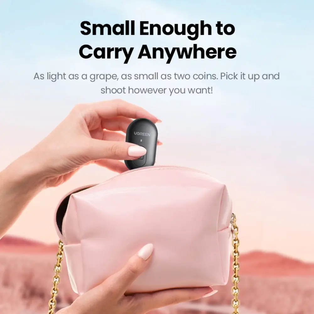 UGREEN Bluetooth Selfie Remote Controller Wireless Camera Shutter Release iPhone Android iPad Camera Apps Easy Pairing Long Range 90543 - Image 7