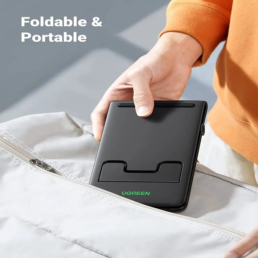 UGREEN Height Adjustable Foldable Desk Tablet Stand iPad Pro Mini Air iPhone 14 13 Pro Max Galaxy Tab S7 S6 Switch (20439) - Image 3