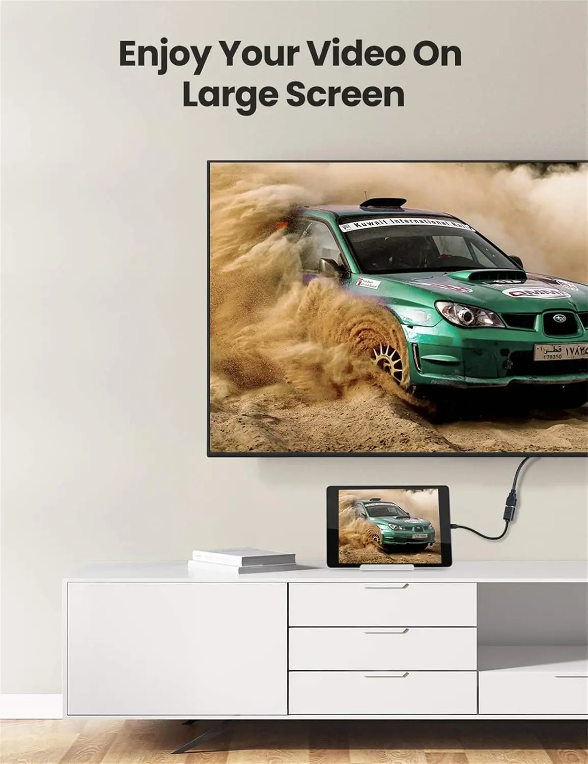 UGREEN Micro HDMI to HDMI Cable Type D Male to Type A Female Adapter 4K 3D GoPro Hero 5 Raspberry Pi 4 20134 - Image 6