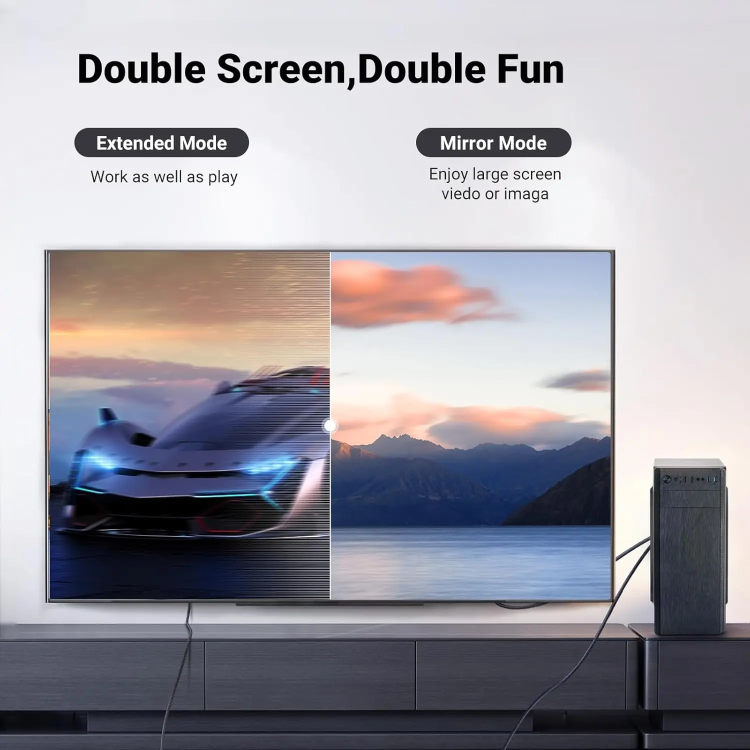 UGREEN Mini DisplayPort to VGA Adapter Thunderbolt Compatible Mini DP to VGA Converter 1080P Monitor Projector HDTV 10459 - Image 6