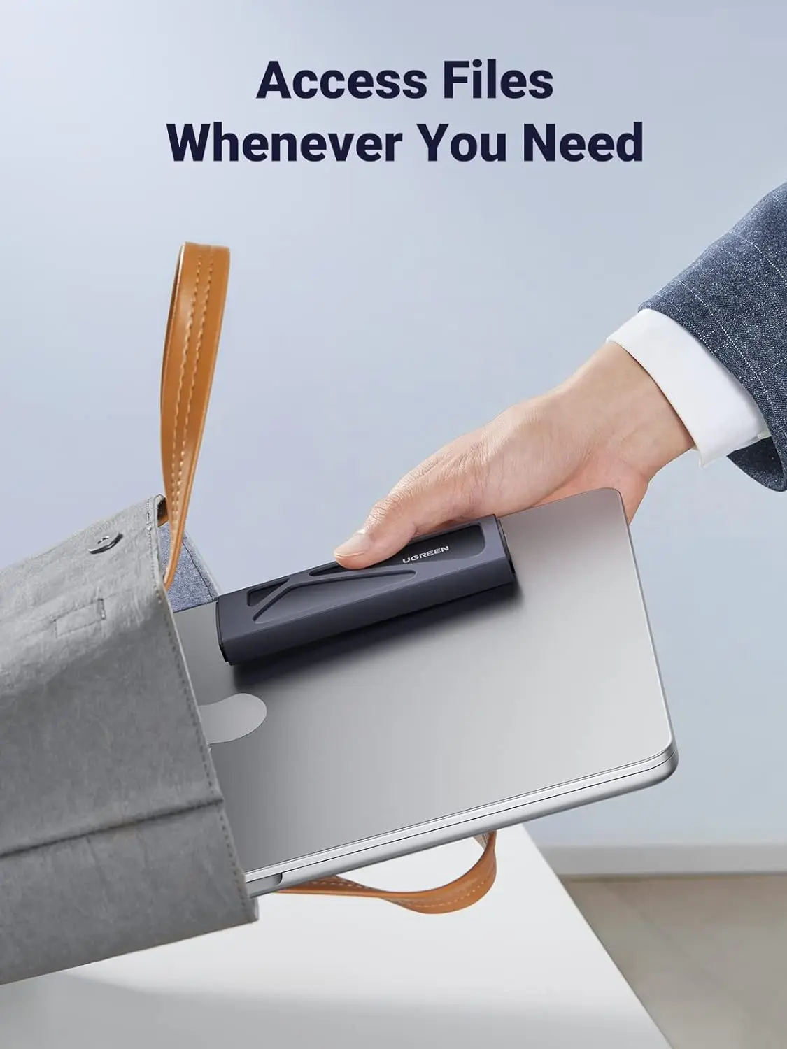 UGREEN NVMe M.2 SSD Enclosure USB 3.2 Gen 2 10Gbps High Speed Aluminum Portable M.2 to USB-C 2230 2242 2260 2280 15512 - Image 5