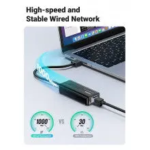 UGREEN USB Ethernet Adapter Gigabit 1000Mbps RJ45 Network 3-Port USB 3.0 Hub Laptop PC MacBook Windows Linux Wired Internet 20265 - Image 6