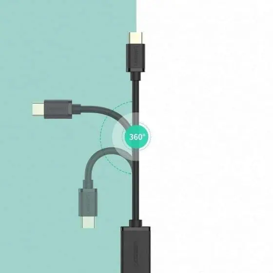 UGREEN USB C Male to USB 3.0 A Female Adapter Type C OTG Cable MacBook Pro Samsung Galaxy S10 S9 Note 9 Google Pixel (30701) - Image 7